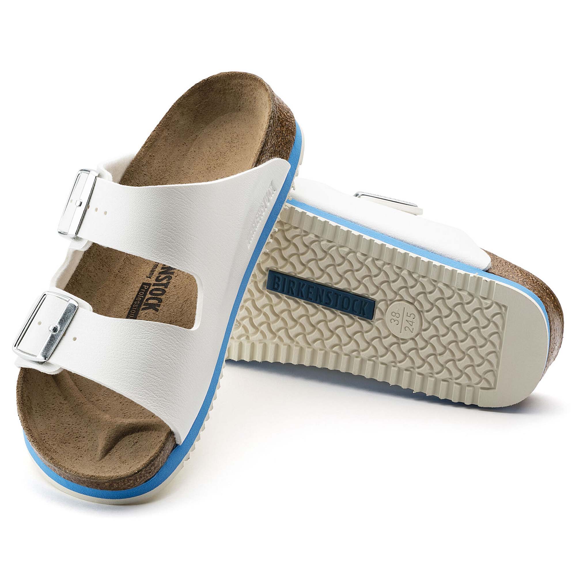 Birkenstock Arizona SL BF White Unisex Berufsschuhe Sandale | Medizin- und  Praxisbedarf online kaufen - HK-Medical